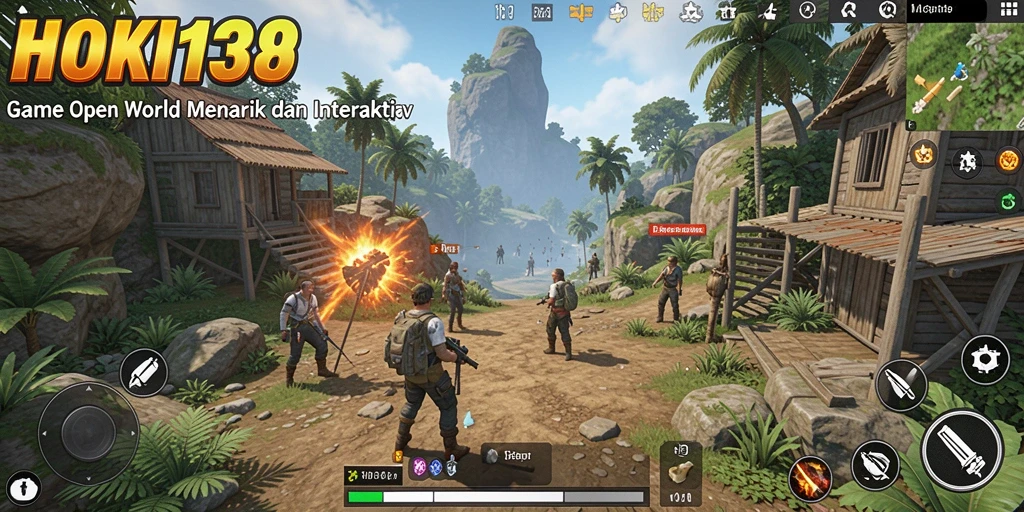 Screenshot utama HOKI138 menunjukkan gameplay yang menarik dalam dunia Open World.