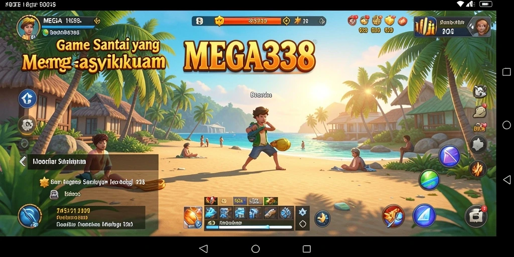 Tampilan gameplay santai dan seru di MEGA338.