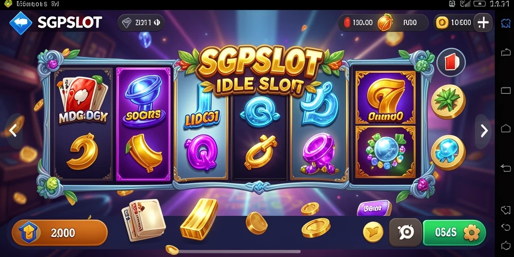 Tampilan gameplay yang seru dan penuh warna dari SGPSLOT.