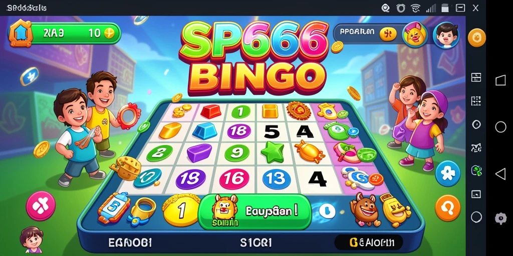 Tampilan gameplay SP666 yang seru dan interaktif dalam bermain Bingo.