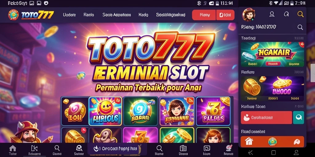 Screenshot gameplay TOTO777 yang menampilkan berbagai slot menarik.